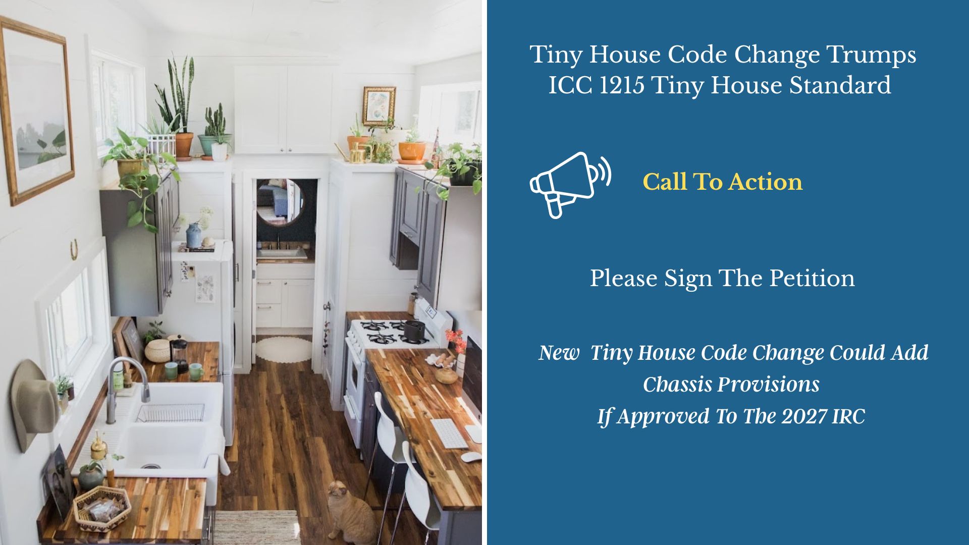 Tiny House Code Change Trumps OSMTH 1215 Standard - Tiny House 