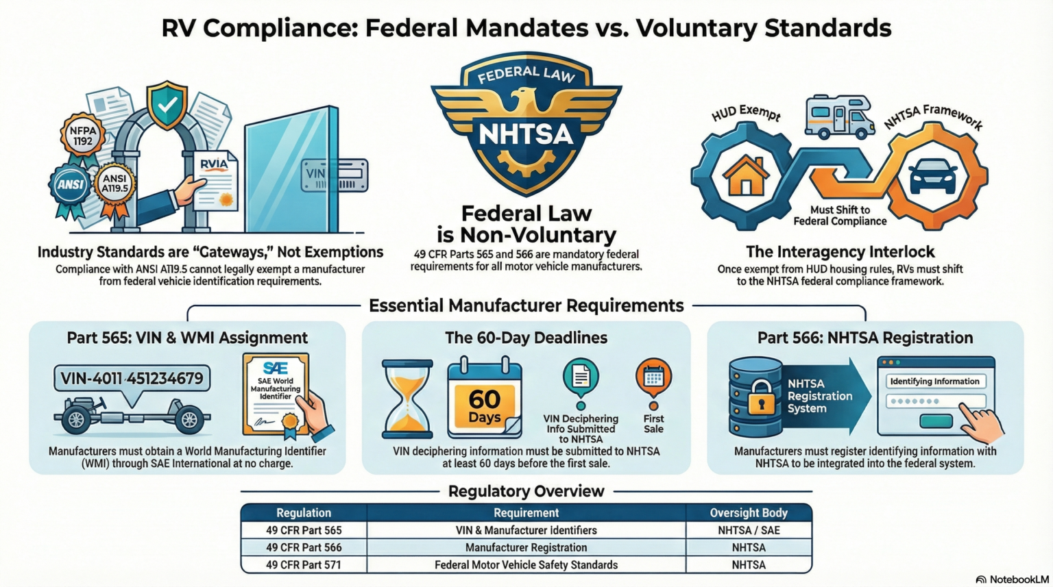 Recreational Vehicles Are Regulated By NHTSA - Tiny House Alliance USA