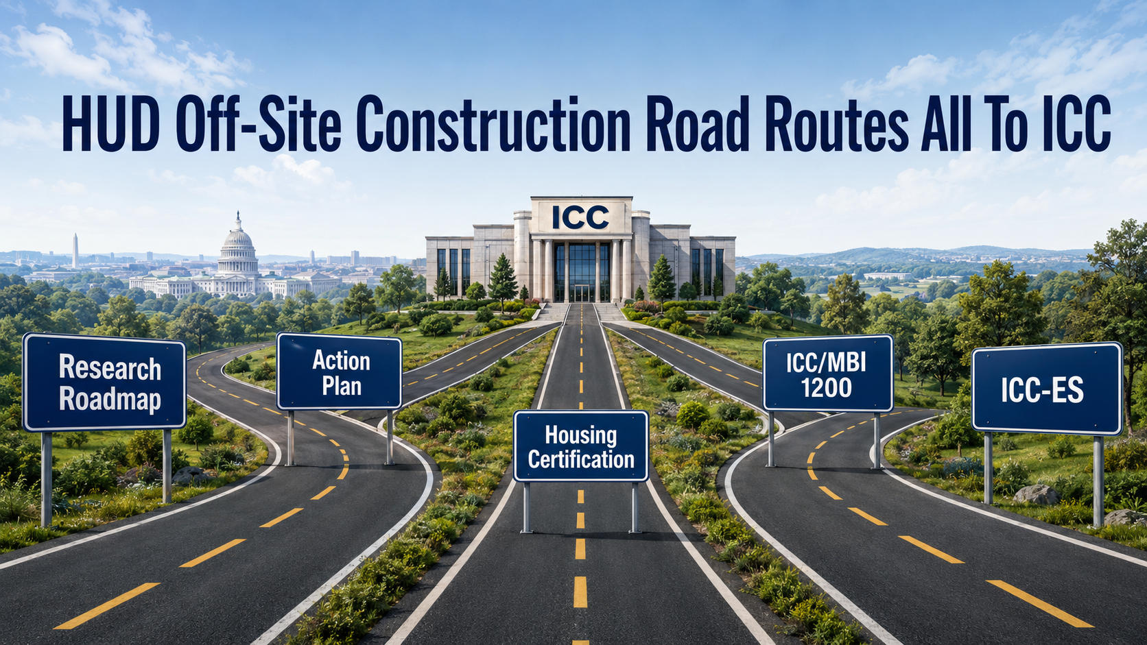HUD Off-Site Construction Road Routes All To ICC