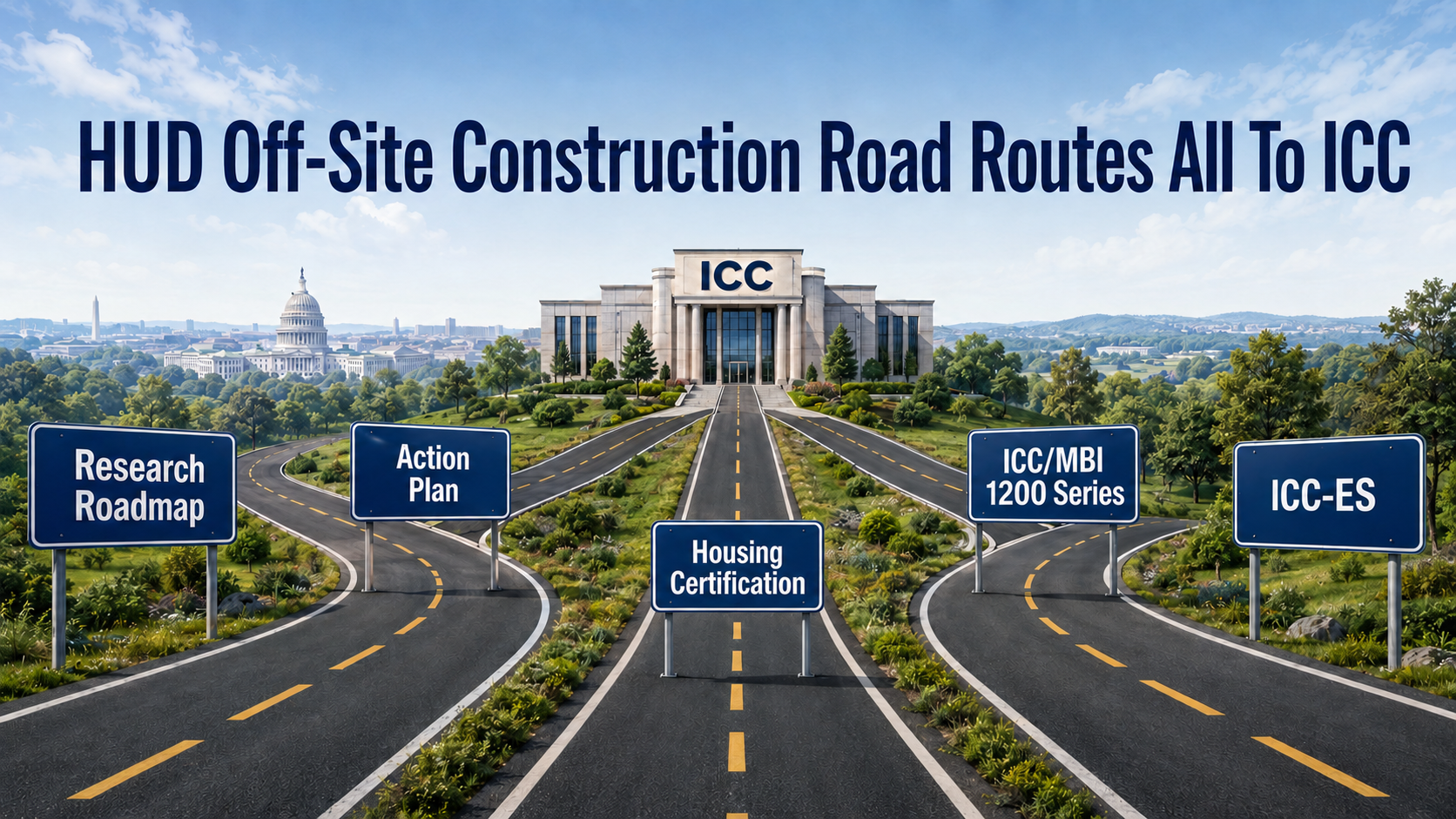 HUD Off-Site Construction Road Routes All To ICC