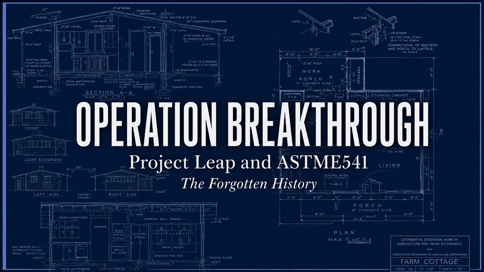 Operation Breakthrough Project Leap And ASTME541